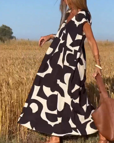 Levoire | Robe Longue Imprimée Femme