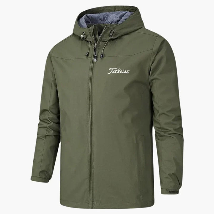 Levoire | Veste imperméable pour toutes les conditions météorologiques Vert armée