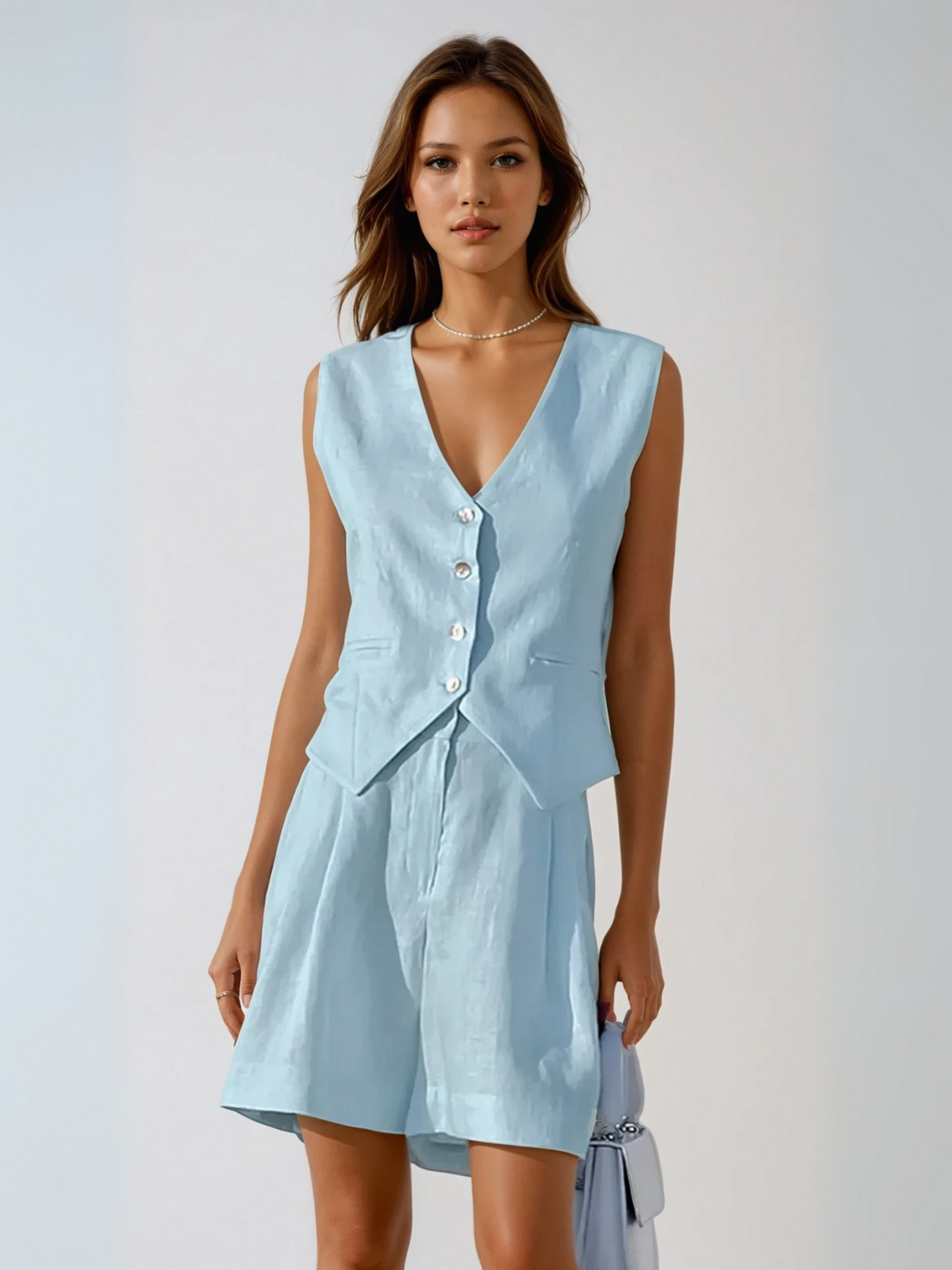 Levoire | Gilet & Shorts Série Compatible Rento Bleu