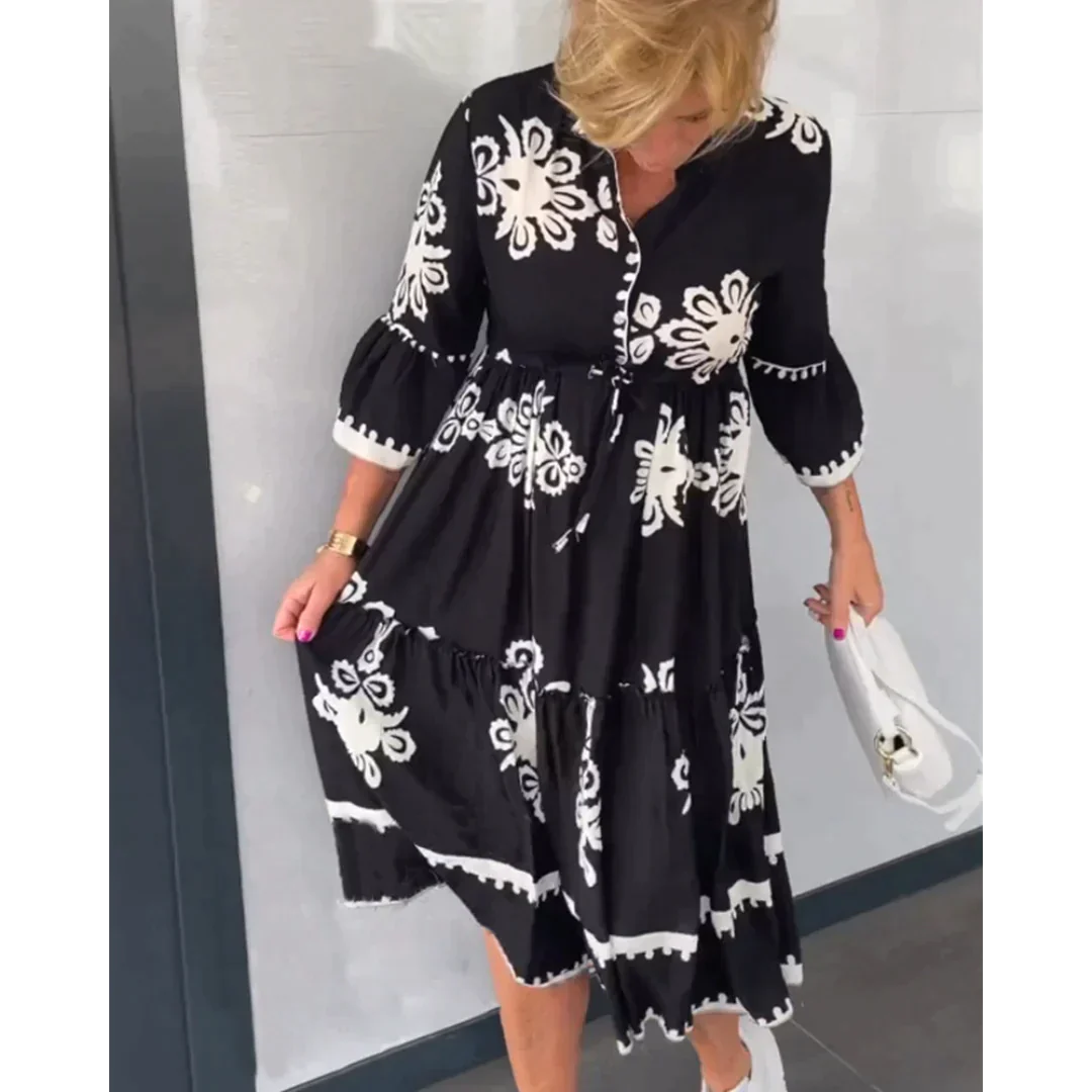 Levoire | Robe à fleurs élégante