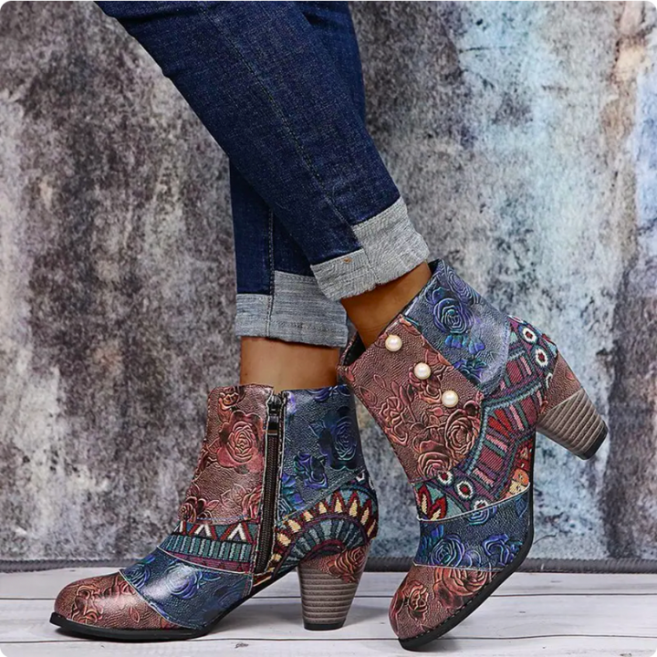 Levoire | Bottes À Talons Élégantes Grau