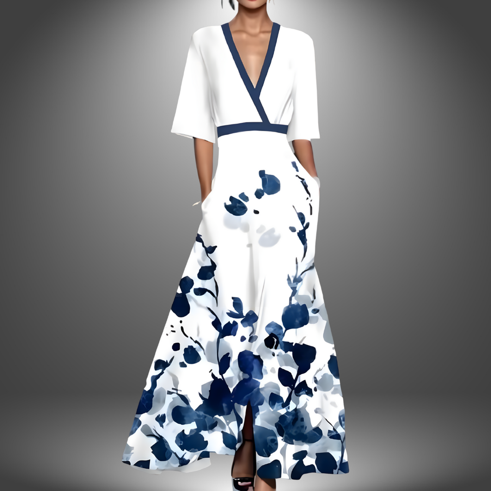 Levoire | Robe Élégante De Haute Qualité Pour Femme Blanc