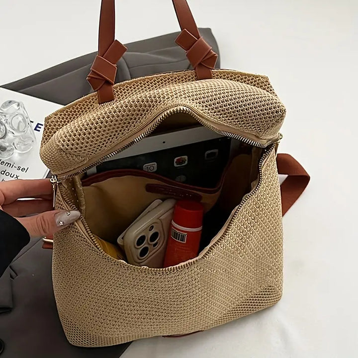 Levoire | Sac À Dos Tissé Pour Femmes Tendance Élégant Et Fonctionnel