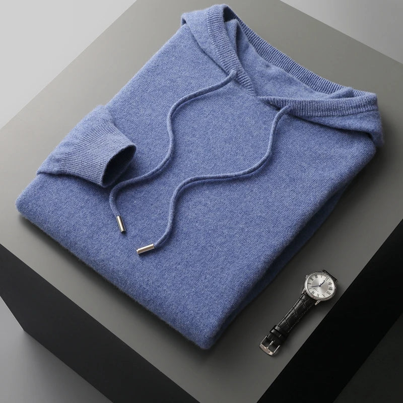 Levoire | Sweat À Capuche Plus Chaud Pour Tous Les Jours Bleu