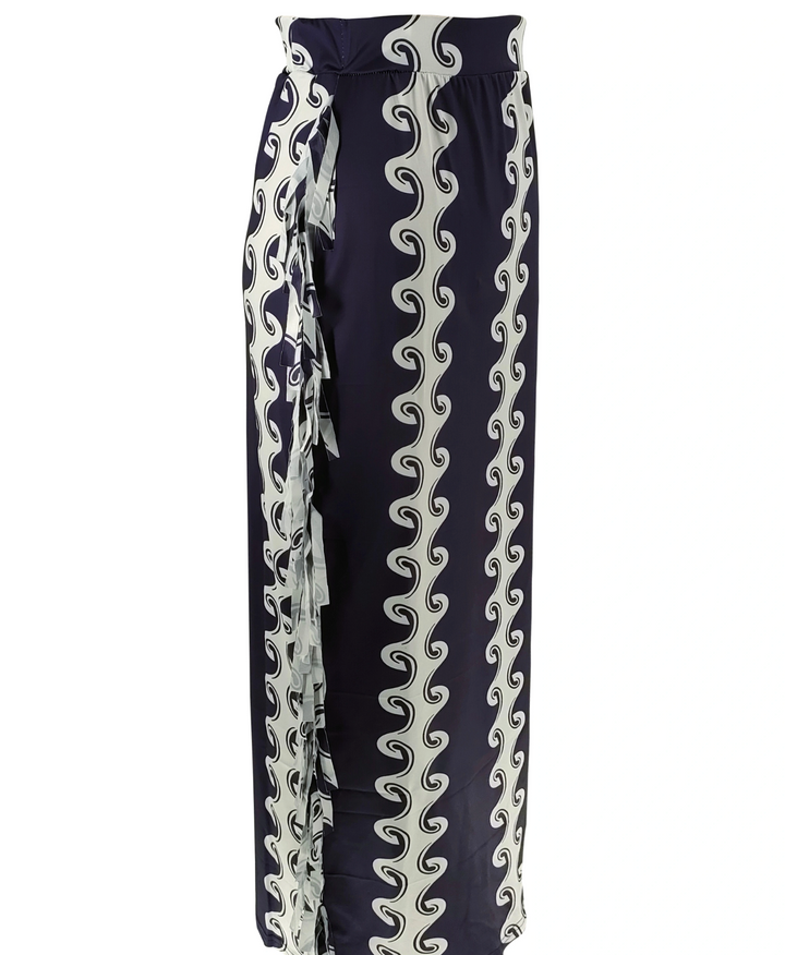 Levoire | Jupe Taille Haute Avec À Franges