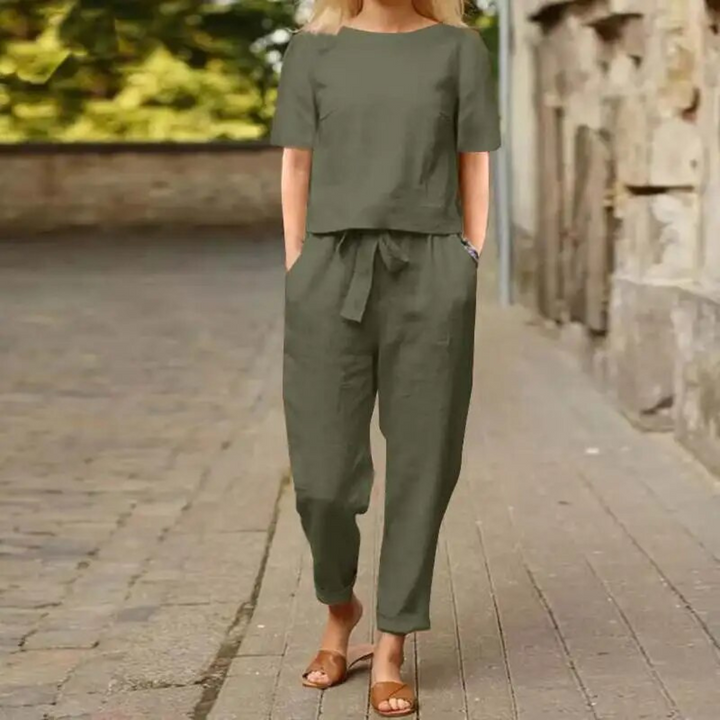 Levoire | Été Printemps Détente Ensemble Vert