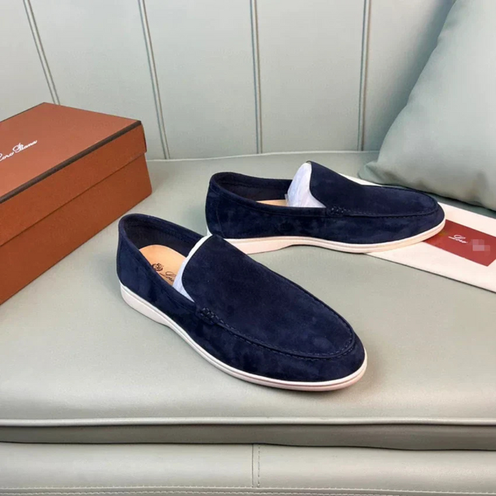 Levoire | Mocassins Confortables Pour Hommes Au Look Élégant Bleu