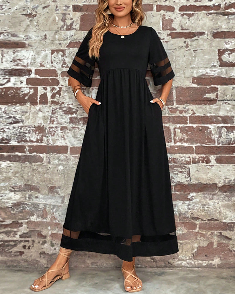 Levoire | Robe élégante à col rond