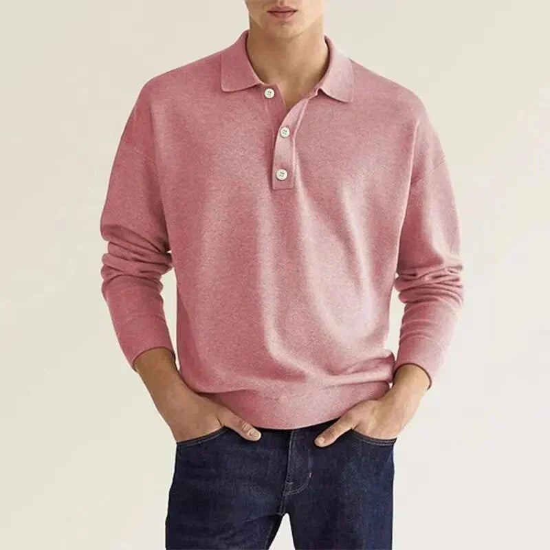 Levoire | Chemise polo à manches longues