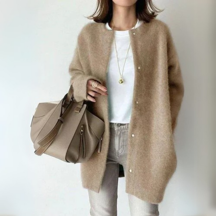 Levoire | Élégant Gilet Tricoté Pour Femmes Beige (Vain 8 pièces restantes)