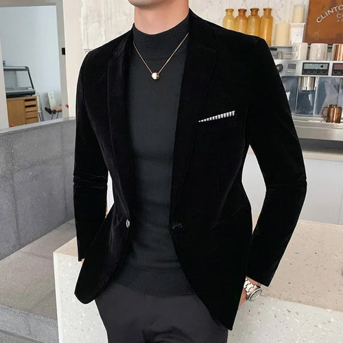 Levoire | Veste en velours luxueuse pour hommes