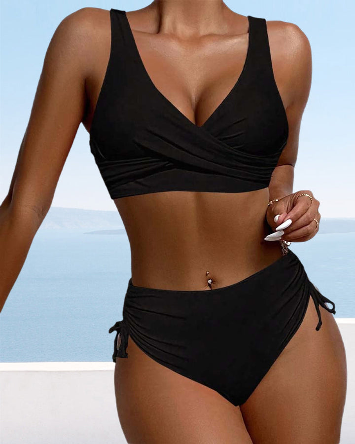 Levoire | Bikini Taille Haute Avec Cordon Pour Femmes