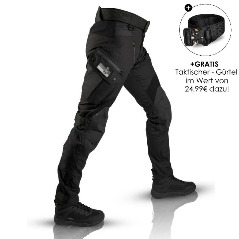 Levoire | Pantalon De Sport Chaud Pour Hommes Avec Design Moderne Noir