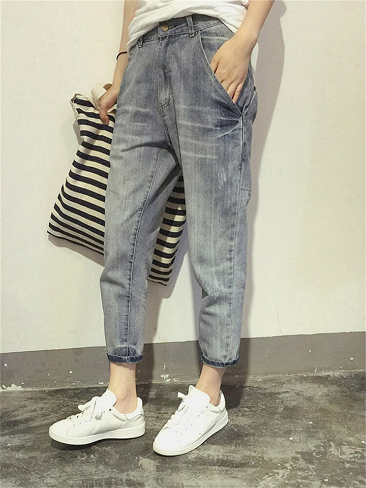 Levoire | Pantalon Décontracté À Taille Élastique Grau