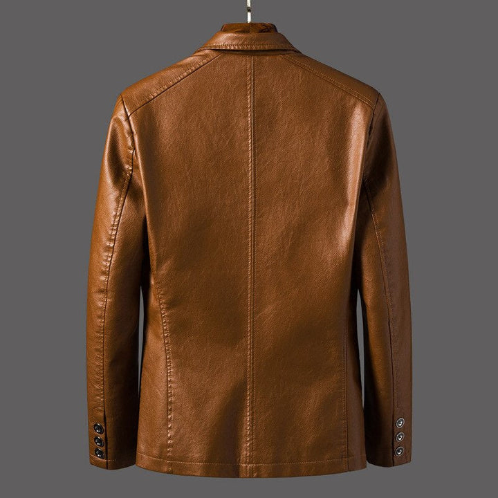 Levoire | Veste En Cuir Classique Au Style Intemporel