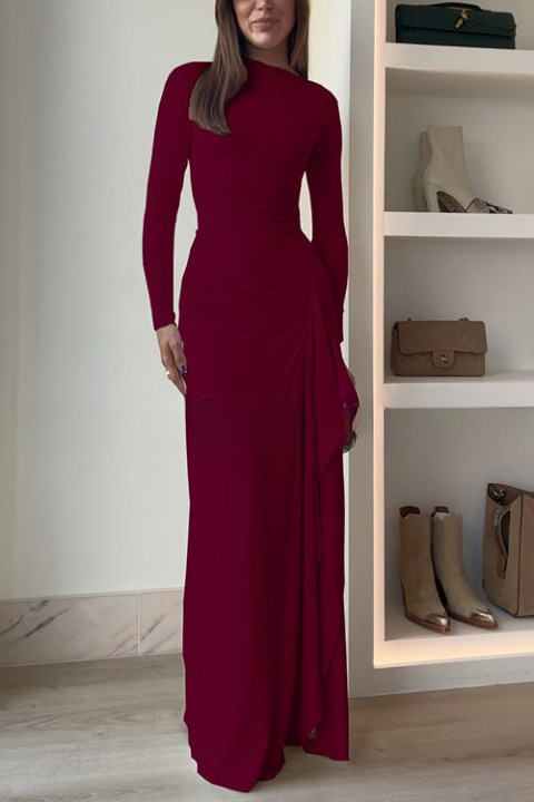 Levoire | Veto Maxi Robe À Manches Longues Rot