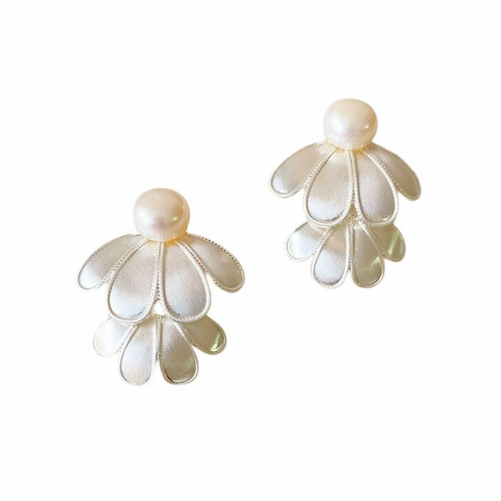 Levoire | Boucles D'Oreilles À Fleurs À Deux Couches