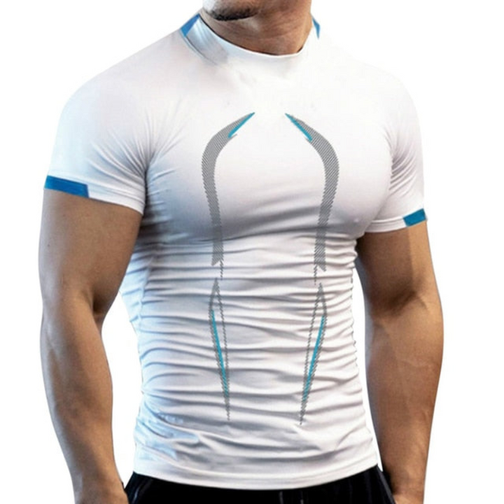 Levoire | T-Shirt de sport pour hommes Blanc