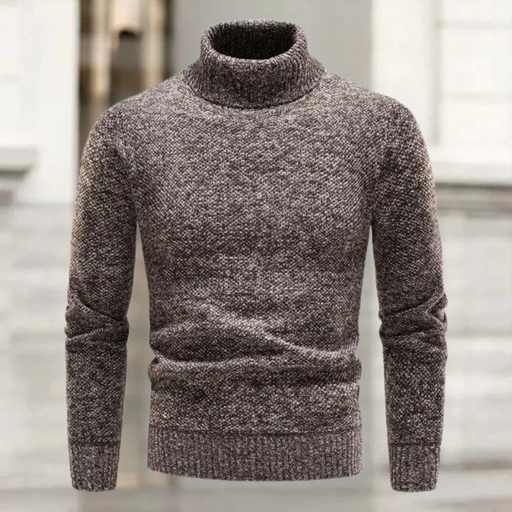 Levoire | Pull à col roulé pour une élégance sans effort Braun