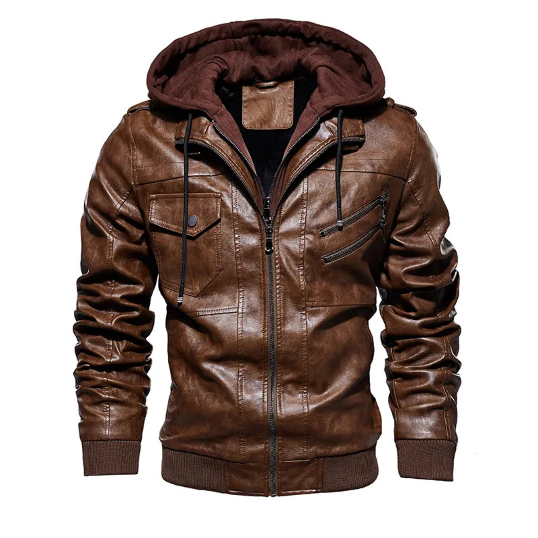 Levoire | Veste Hommes Chaud Passage Marron foncé