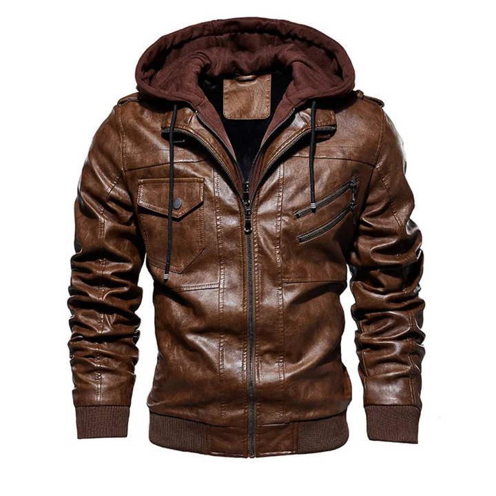 Levoire | Veste Hommes Chaud Passage Marron foncé