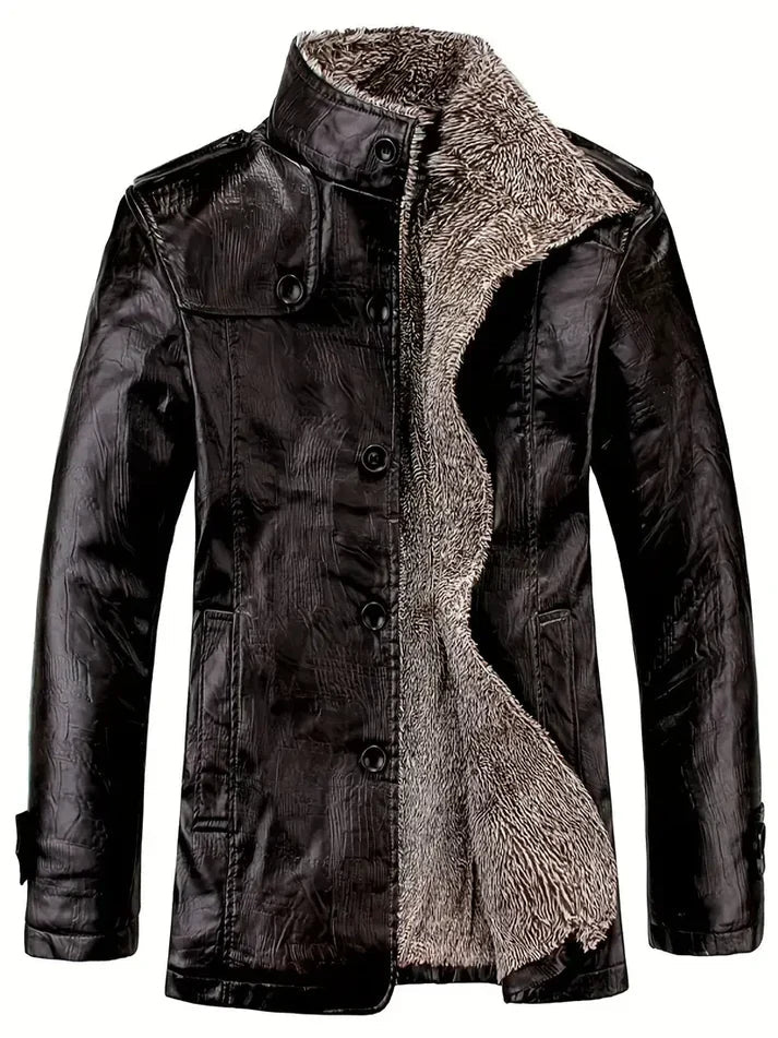 Levoire | Manteau Sophistiqué Homme Noir