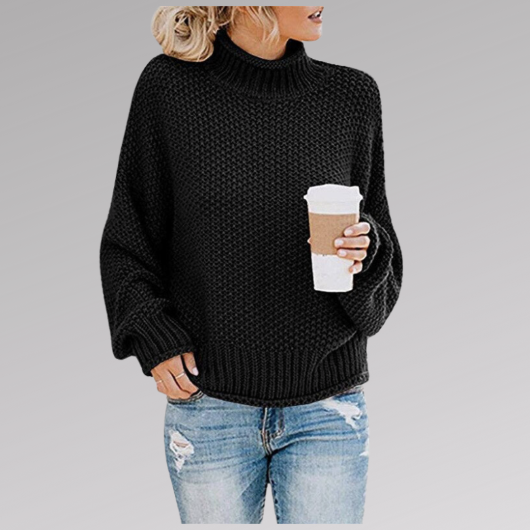 Levoire | Pull En Tricot Décontracté Noir