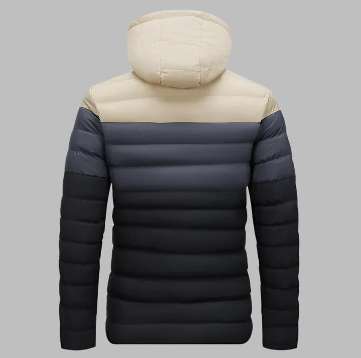 Levoire | Veste D'Hiver Légère Et Chaude Pour Hommes Avec Capuche Amovible