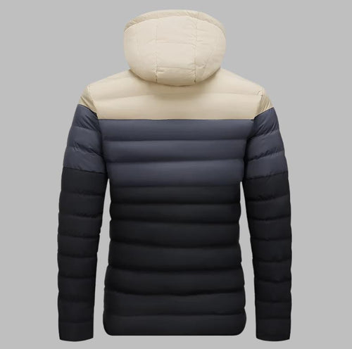 Levoire | Veste D'Hiver Légère Et Chaude Pour Hommes Avec Capuche Amovible