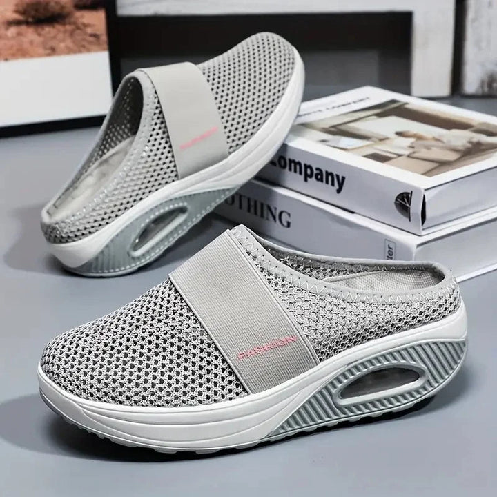 Levoire | Baskets Femme Ilmeikkäät avec Air Cushion Gris