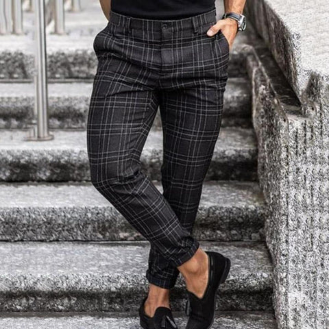 Levoire | Chinos Chics Pour Hommes Noir
