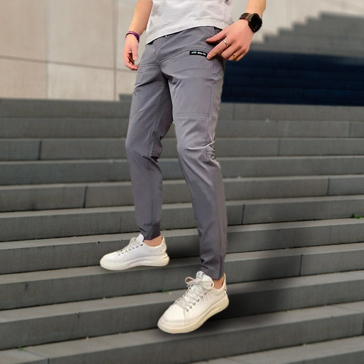 Levoire | Pantalons Cargo Stretch Confort Exceptionnel Et Style Gris