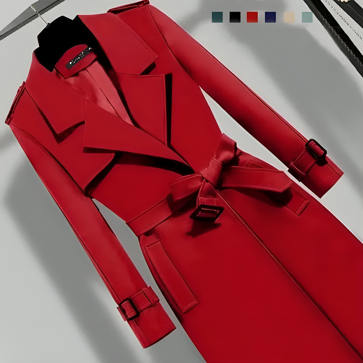 Levoire | Veste D'Automne Pour Femmes Avec Une Coupe Élégante Et Flatteuse Rot