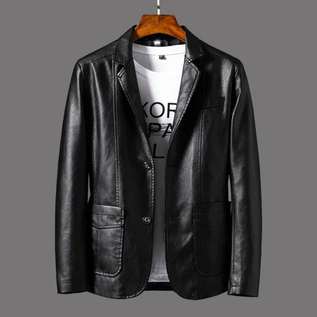 Levoire | Veste chaude pour homme chic Noir