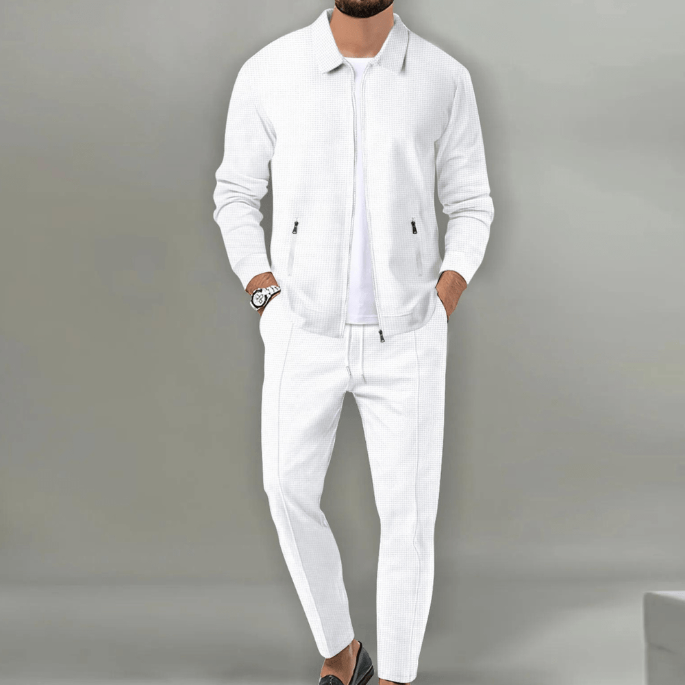 Levoire | Temps Libre Ensemble Pour Hommes Blanc