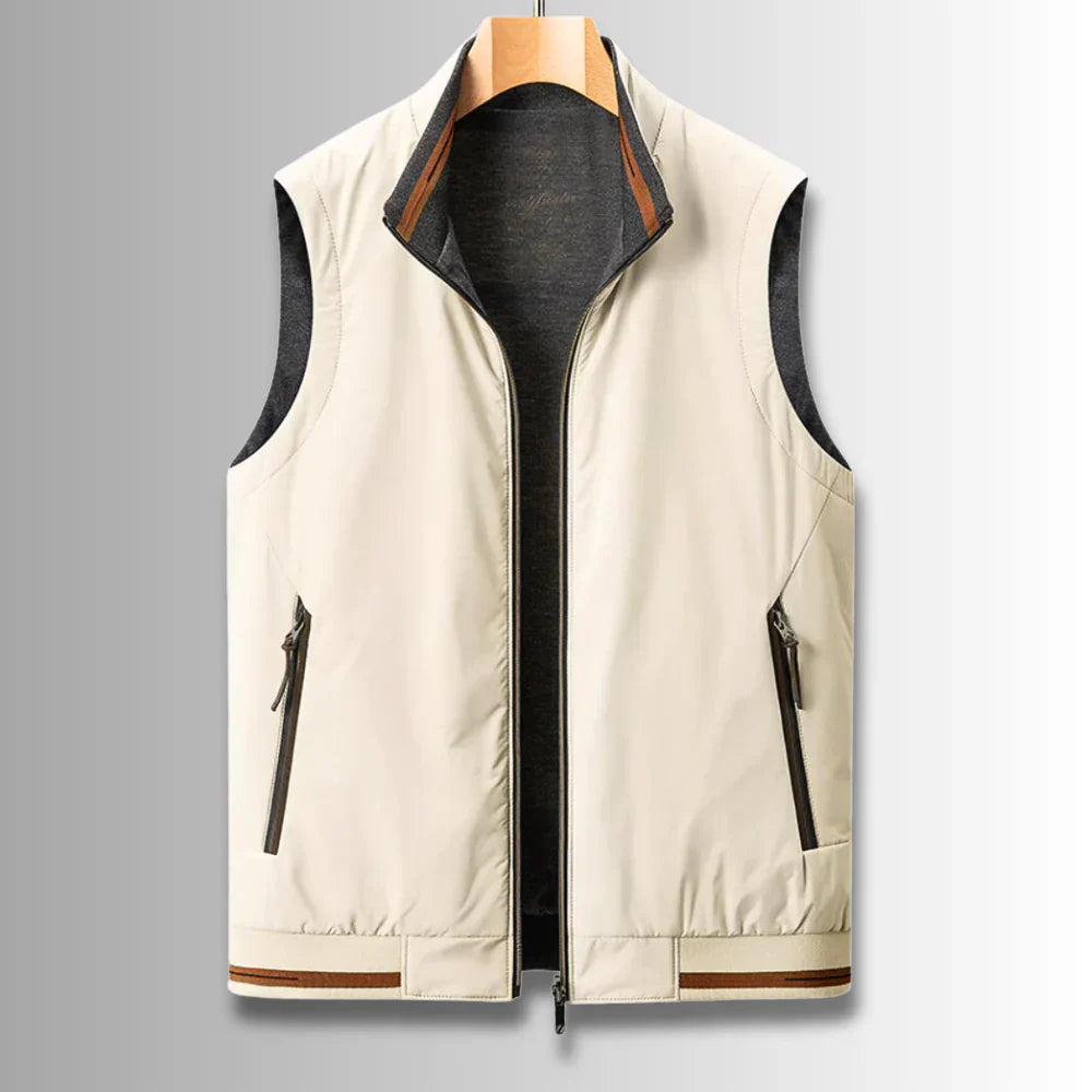 Levoire | Le gilet pour homme Khaki