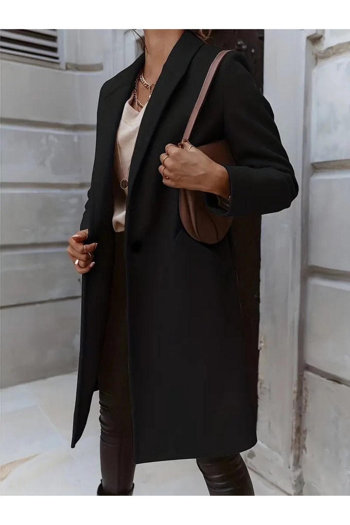Levoire | Chauffant Manteau FR Femmes Long Noir