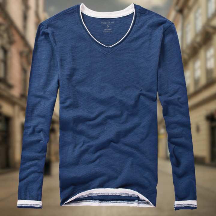 Levoire | Pull léger à manches longues Blu