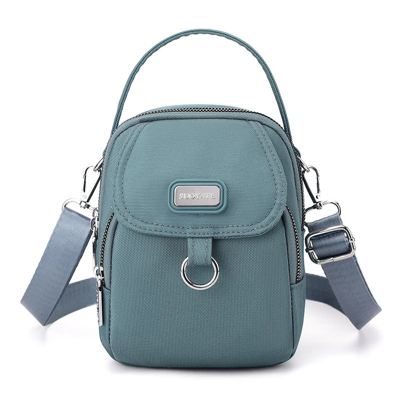 Levoire | Sac mini 3 en 1 pour femmes à la mode, bandoulière réglable et élégant Bleu ciel