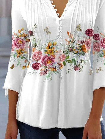 Levoire | Blouse À Motif Floral Pour Femmes
