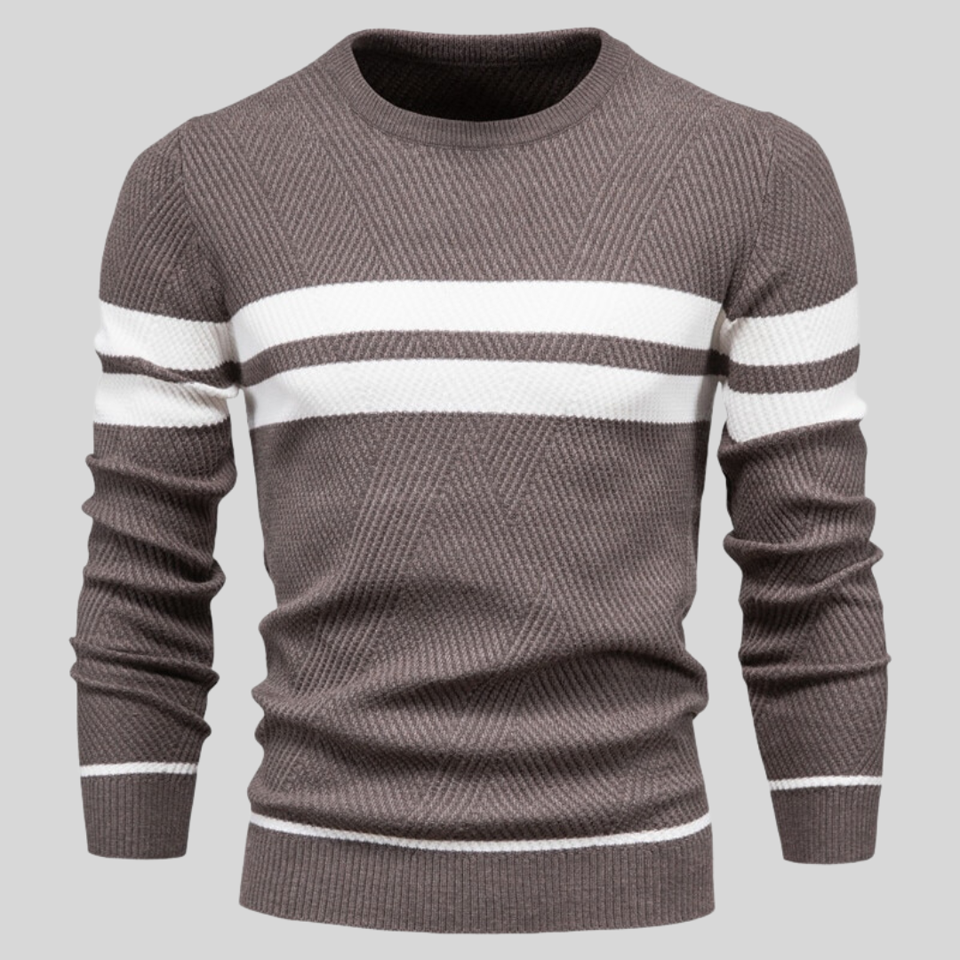 Levoire | Pull en coton plus chaud Café