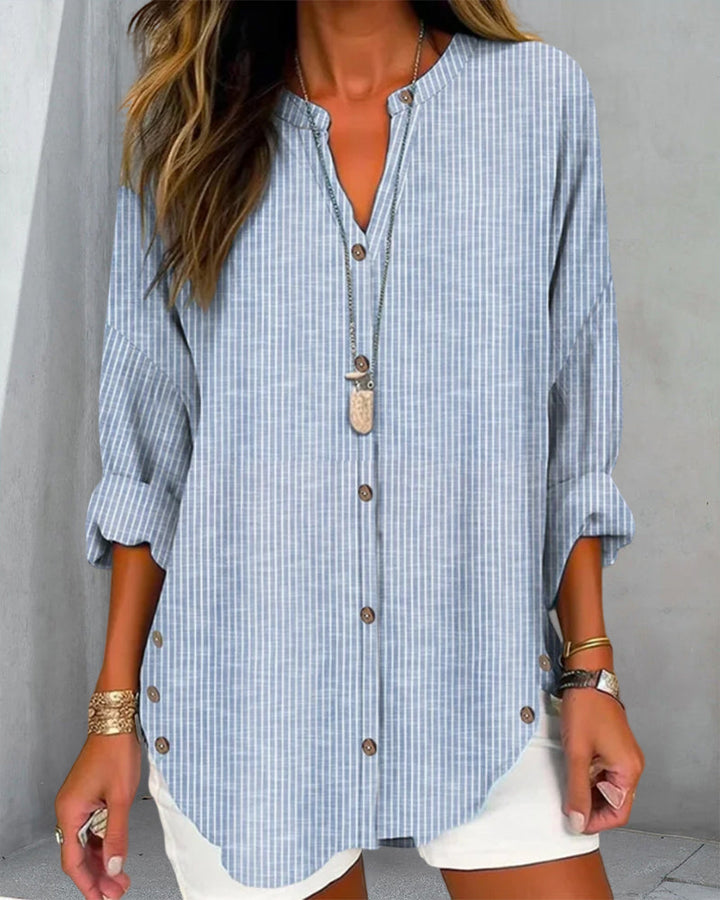 Levoire | Chemise À Manches Longues Avec Boutons Pour Femmes