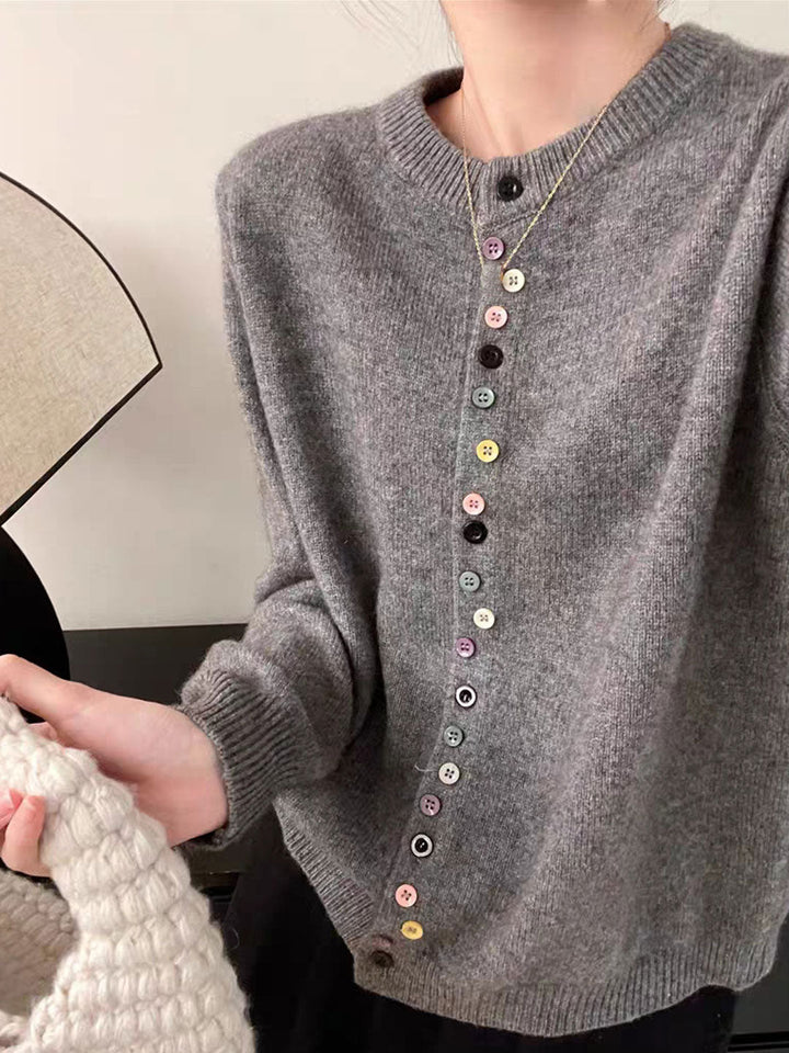 Levoire | Pull en tricot confortable à porter Gris