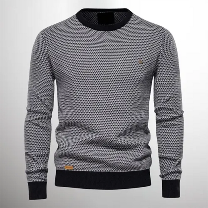 Levoire | Sweatshirt à col rond pour hommes chaud Gris