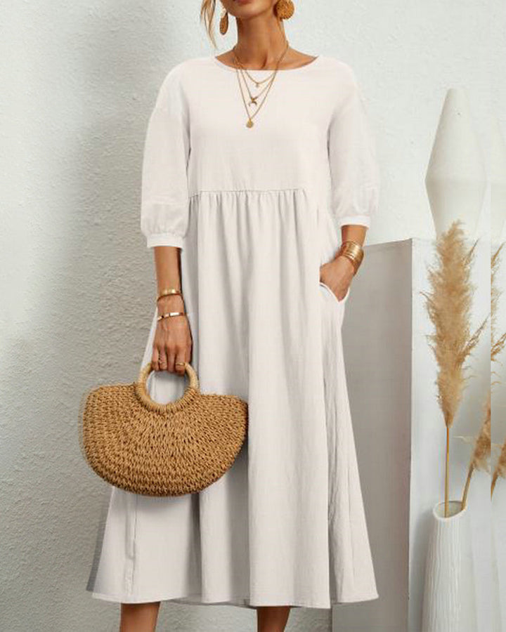 Levoire | Robe Unie Blanc