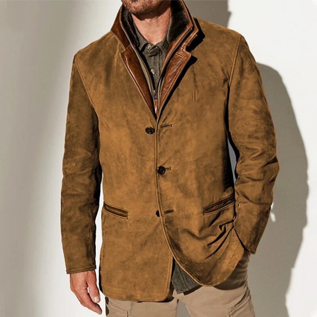 Levoire | Jacke FR Hommes Chaud FR Froid Temperatures Braun