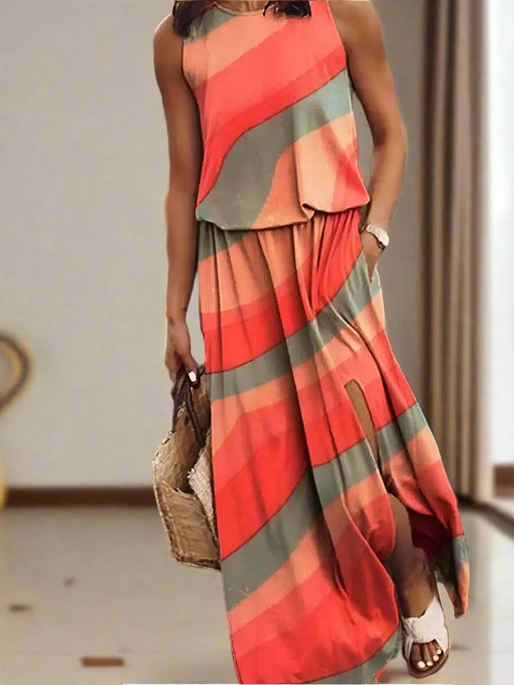 Levoire | Robe Fleur Sans Manches
