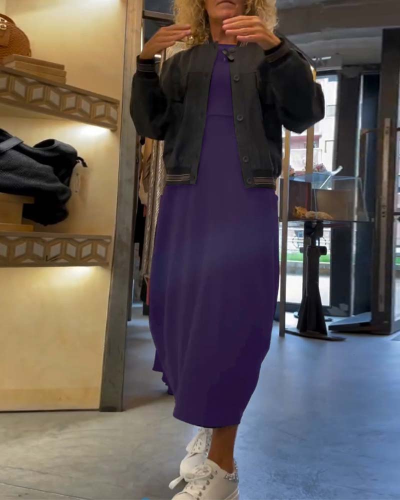 Levoire | Robe Sweatshirt Longue
