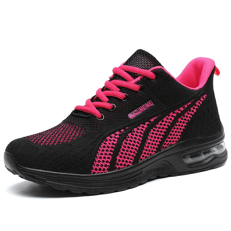 Levoire | Chaussures Ergonomiques Tenkkari Avec Amortisseur Au Talon Pour Femmes Noir rose