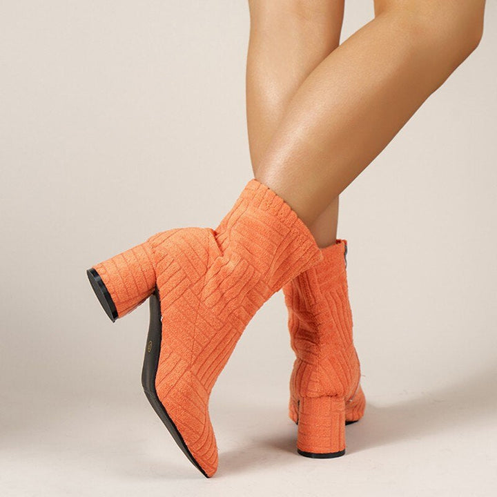Levoire | Bottine Tendance Automne Orange